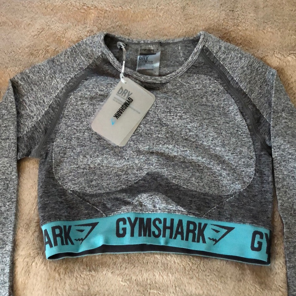 Gymshark flex long sleeve crop top